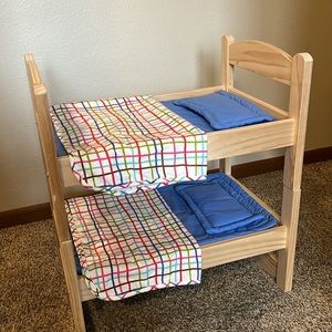 IKEA Duktig pine doll bed, set of two